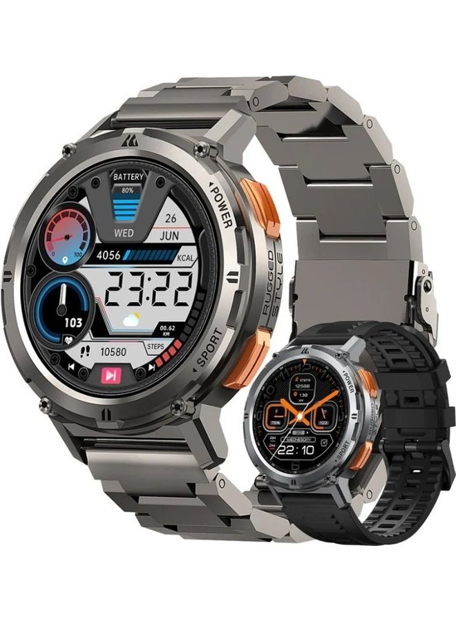 KOSPET 410.0 mAh Tank Smartwatch Special Edition Silver  - Image 2