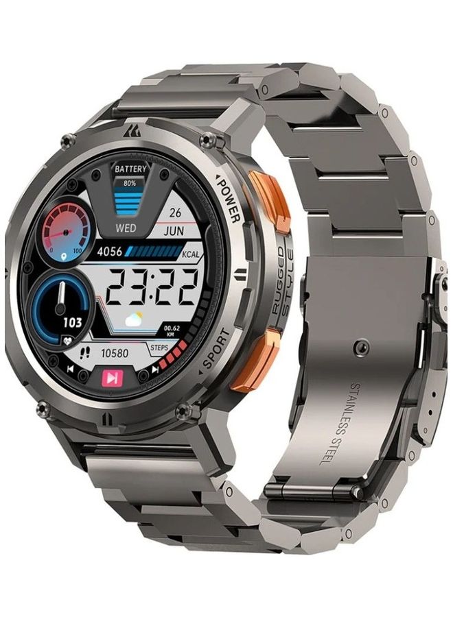 KOSPET 410.0 mAh Tank Smartwatch Special Edition Silver  - Image 1