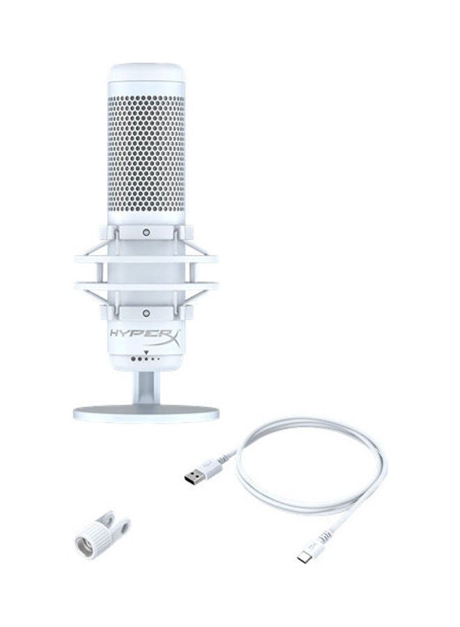 HyperX QuadCast S USB WHT Microphone - Image 2
