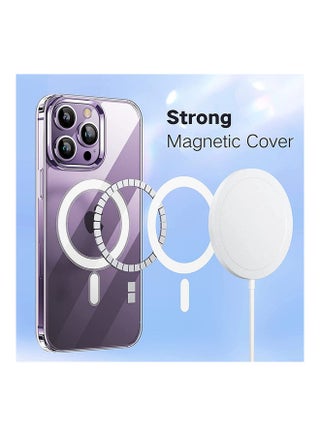 iPhone 15 Pro Max Magsafe Crystal Clear Case, Anti-Yellowing, Multi Drop Protection and Wireless Charging Compatiblity Transparent - v1693926066/N53434809A_1