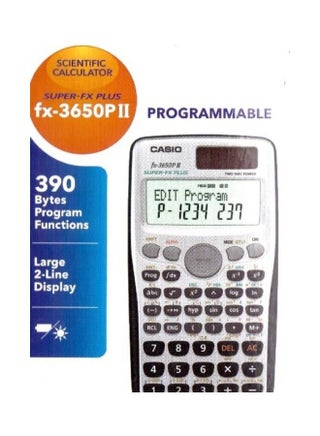 SCIENTIFIC CALCULATOR FX-3650P 11 Multicolour - v1693985687/N53435096A_1