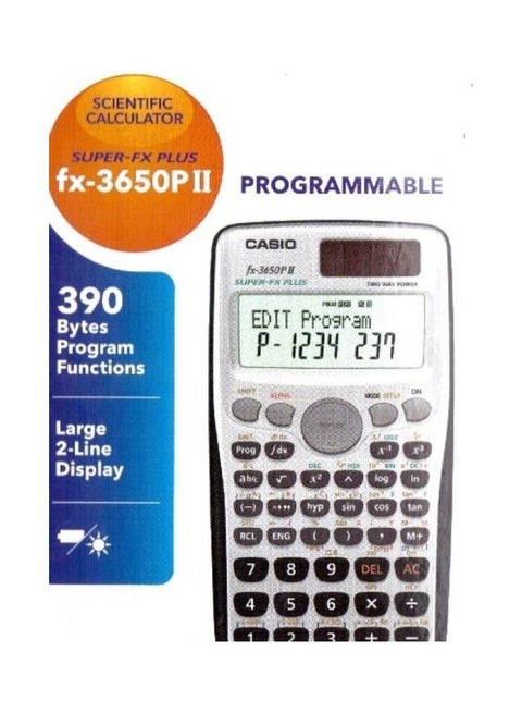 SCIENTIFIC CALCULATOR FX-3650P 11 Multicolour