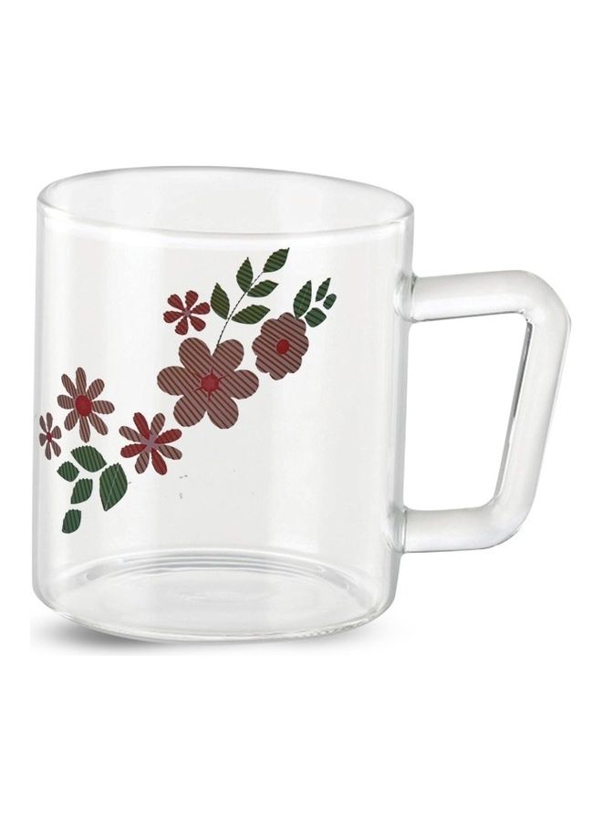 BOROSIL Classic Ayana Mug, Borosilicate Glass, Scratch Resistant, Microwave Safe, Lightweight, For Chai, Green Tea, Milk, Coffee, Cold Coffee Transparent  - Image 3