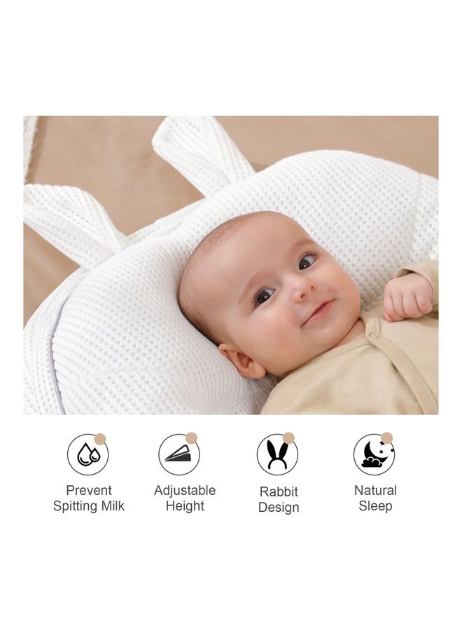 Portable Baby Anti-spill Milk U Shape Pillow With Slope Pad And Hip Pillow - White - v1694072406/N53435438A_8