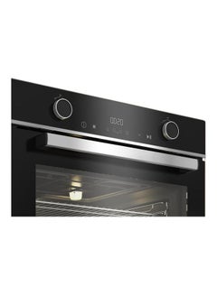 Beko 60 Cm Electric Grill Double Cooking Fans Cooling Fan LED Touch Control Screen 14 Functions BBVM13400XDS Black  - Image 2