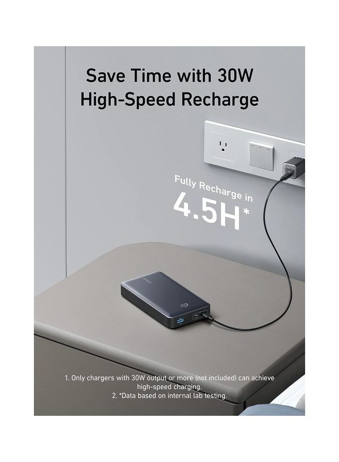 Anker Power Bank, 24,000mAh 65W Portable Charger, 537 Power Bank