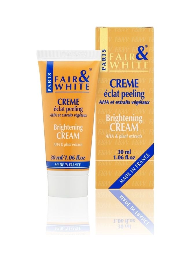 Fair and White - Brightening Cream AHA & Plants Extracts 30 milliliter - Image 1