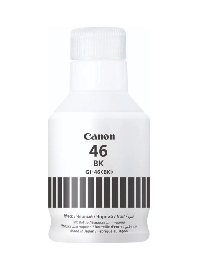 Canon - GI-46BK Ink Bottle For Maxify GX6040 Black - Image 1