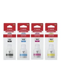 Canon GI-46 4 Colour Ink Bottle Multipack Black,Cyan,Magenta,Yellow  - Image 3