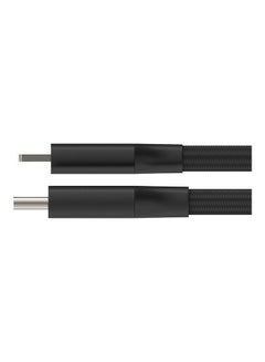 HP Braided USB-C To Lightning Cable Charge MFi-Certified iPhone USB-C Cable 2M Black  - Image 4