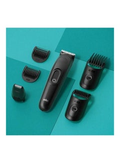 BRAUN MGK3410 6-in-1 Series 3 All-in-One Styling Kit International Version Black  - Image 3
