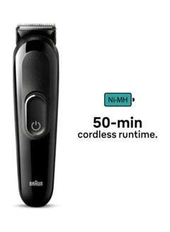 BRAUN MGK3410 6-in-1 Series 3 All-in-One Styling Kit International Version Black  - Image 4