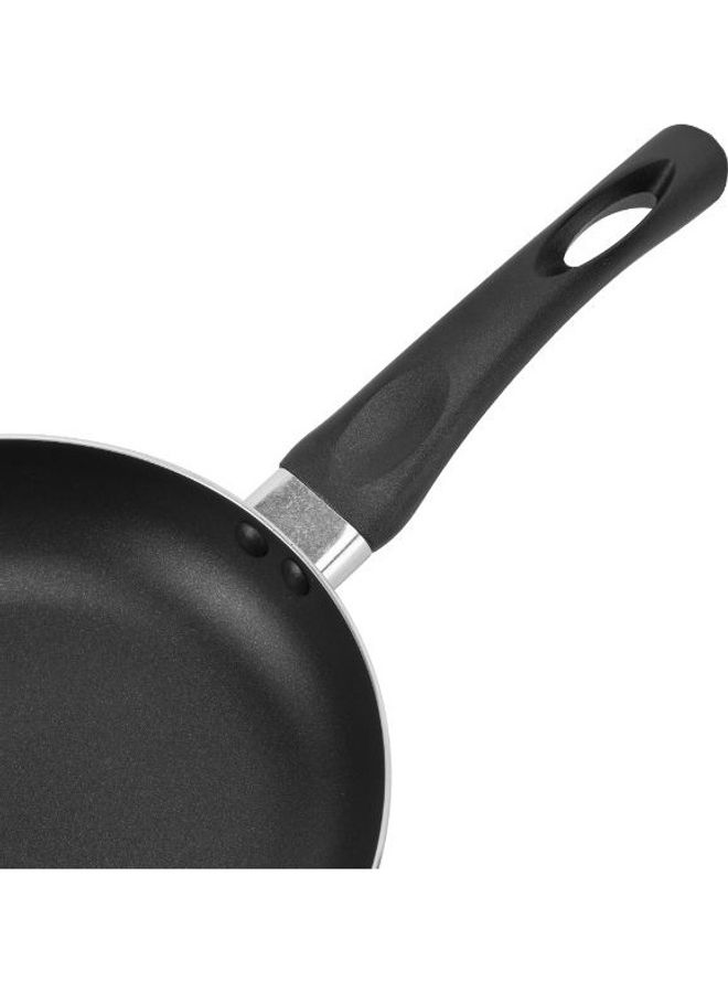Royalford Aluminum Fry Pan  Strong Aluminum Body With Non-Stick Coating Black and Red 22 cmcm - Image 5