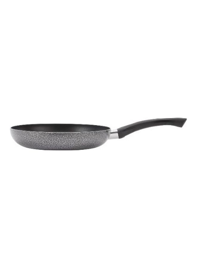 Royalford - Aluminum Fry Pan Strong Aluminum Body With Non-Stick Coating And Bakelite Handle Black 24x4.5cm - Image 1