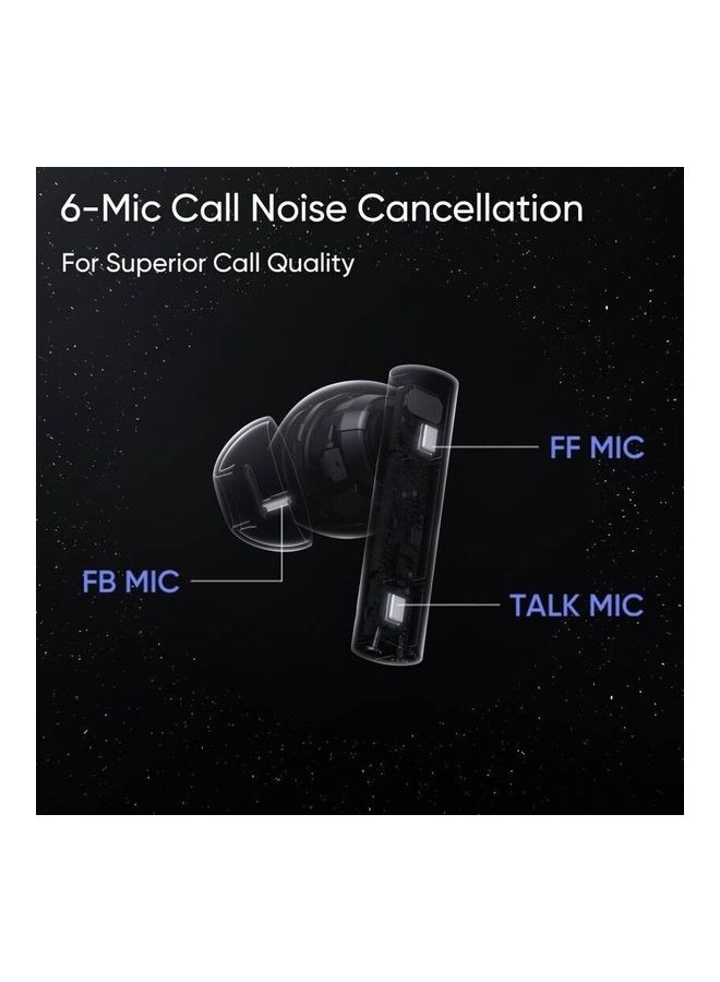 realme - Buds Air 5 With 50dB ANC Upto 38 hours Playback Bluetooth Headset Blue - Image 1