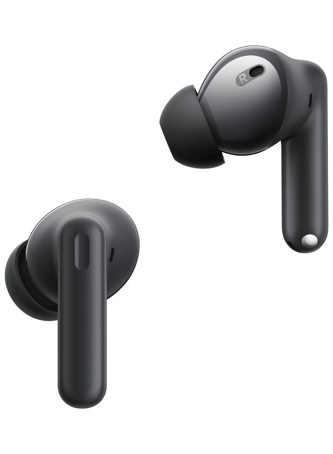realme - Buds T300 Wireless Earphone 40 Hours Battery Life IP55 Waterproof Active Noise Cancelling Bluetooth 5.3 Headphone Black - Image 1