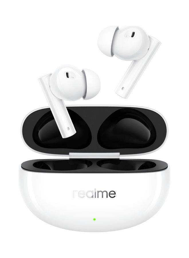 realme - Buds Air 5 TWS Earphone Active Noise Cancellation 38Hour Battery Life IPX5 Bluetooth 5.3 True Wireless Headphone White - Image 1