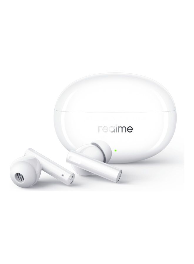 realme - Buds Air 5 TWS Earphone Active Noise Cancellation 38Hour Battery Life IPX5 Bluetooth 5.3 True Wireless Headphone White - Image 1