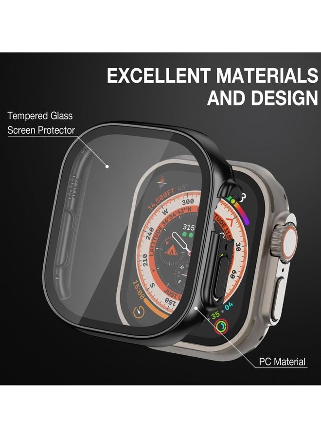 Spigen Thin Fit Watch Case Cover For Apple Watch 49Mm Black - Image 3