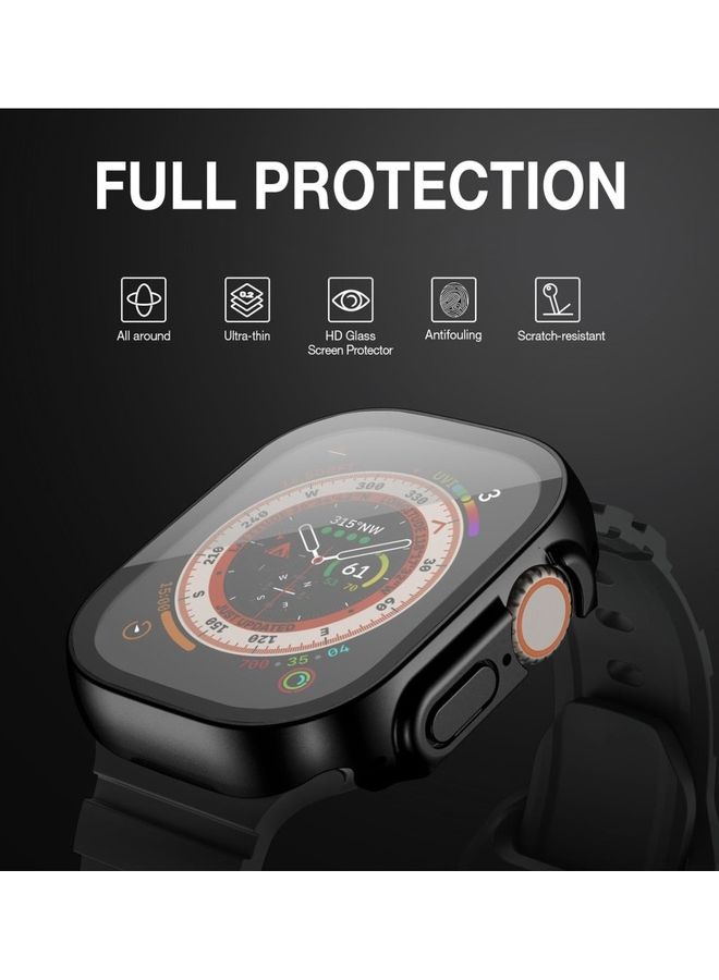 Spigen Thin Fit Watch Case Cover For Apple Watch 49Mm Black - Image 4