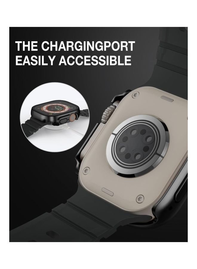 Spigen Thin Fit Watch Case Cover For Apple Watch 49Mm Black - Image 5