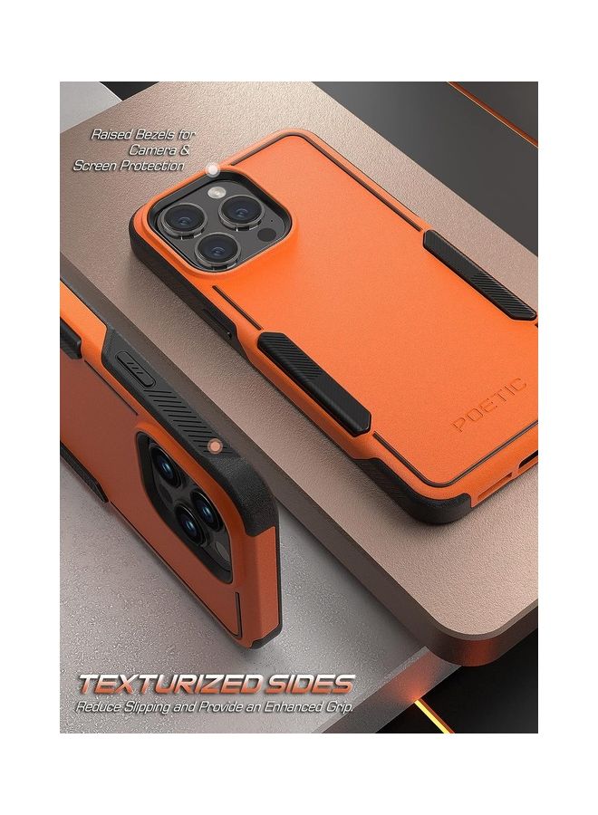 Skinarma iPhone 15 Pro Slate Case Orange - Image 2