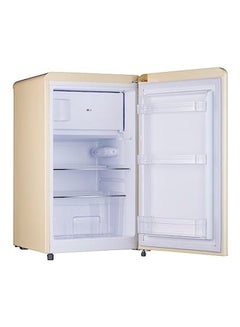 Single Door Retro Style Refrigerator Compact Size Free Standing Fridge Best For Bedroom Office And Mini Bar Defrost System Freezer Compartment Inside 123.0 L HSD-K123-RW Cream - v1694602899/N53437838A_4