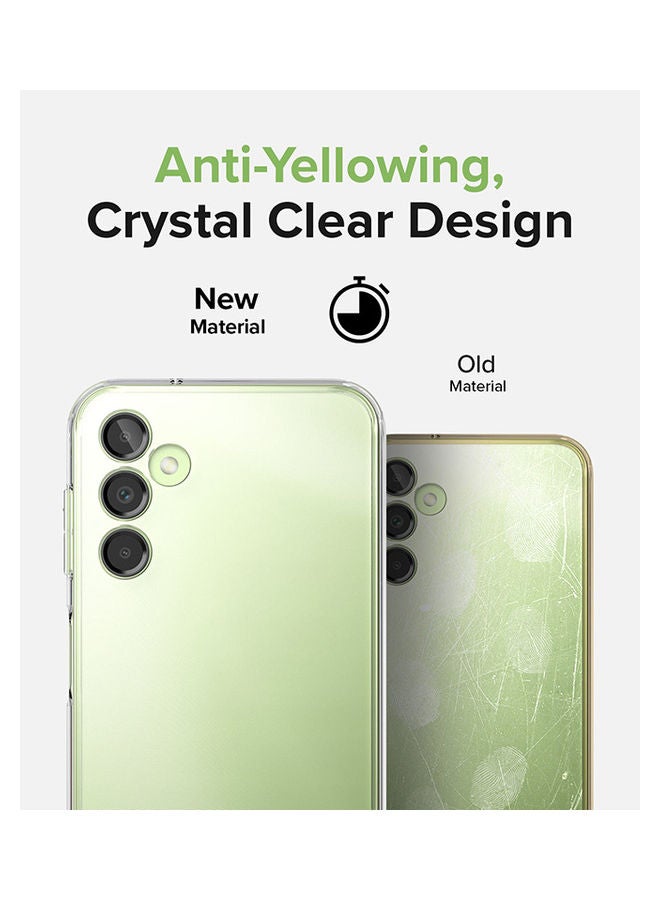 Ringke Fusion Compatible With Samsung Galaxy A14 4G / 5G Case Translucent Anti-Scratch Hard PC Back Shockproof TPU Bumper Protective Phone Cover Clear  - Image 4