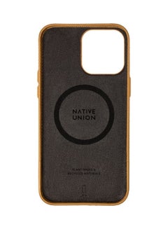 Native Union (RE)Classic Leather Case w/ Magsafe for Apple iPhone 15 Pro Max 2023 6.7"| 6-Ft Drop Protection - Kraft  - Image 2