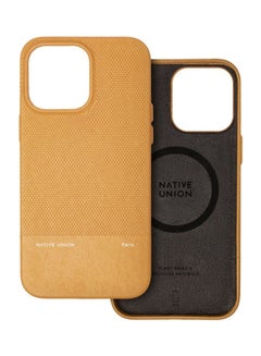 Native Union (RE)Classic Leather Case w/ Magsafe for Apple iPhone 15 Pro Max 2023 6.7"| 6-Ft Drop Protection - Kraft  - Image 3