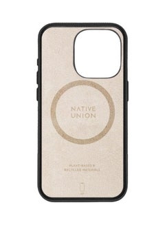 Native Union (RE)Classic Leather Case w/ Magsafe for Apple iPhone 15 Pro 2023 6.1"| 6-Ft Drop Protection - Black  - Image 2