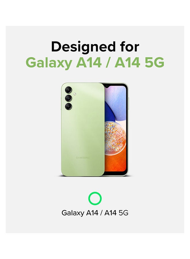 Ringke Fusion Compatible With Samsung Galaxy A14 4G / 5G Case Anti-Scratch Hard PC Back Shockproof TPU Bumper Protective Phone Cover Matte Clear - Image 2