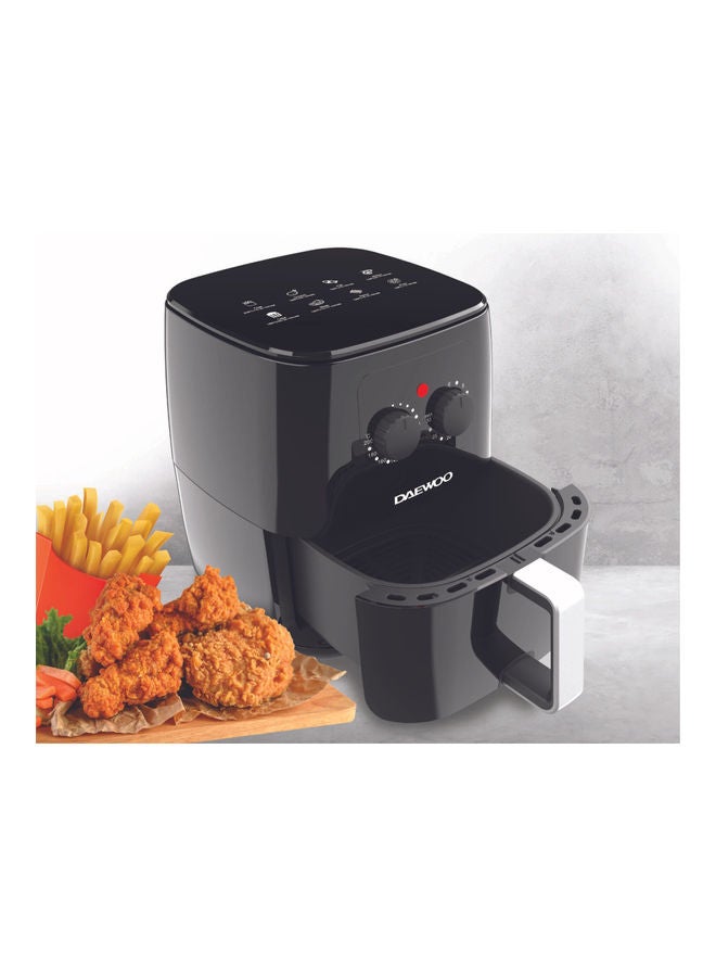 Air Fryer Capacity - 80 Degree C - 200 Degree C - Sensor Touch Control 4.5 L 1600 W DAF-8300 Black