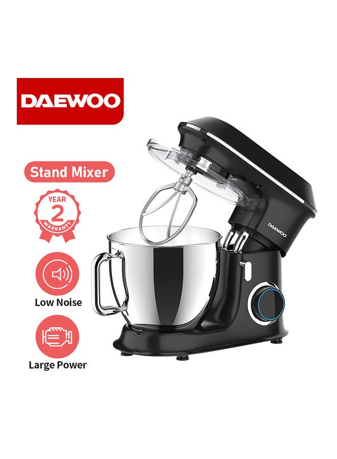 Kitchen Machine Stand Mixer  6 Speed - Shiny Stainless Steel Bowl 6.5 L 1100.0 W DKM 6552 Black - v1694664261/N53437937A_2