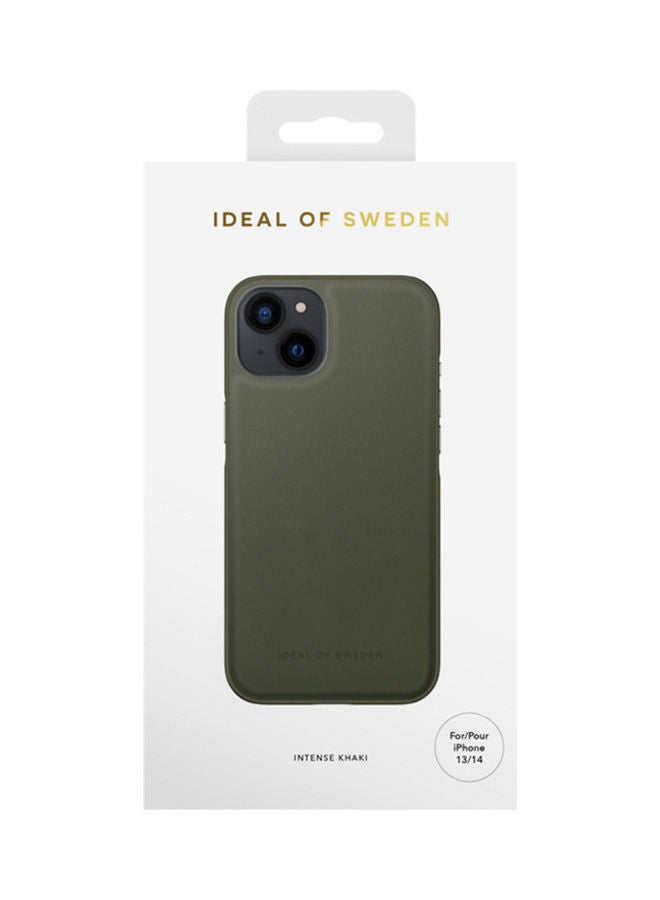 iDeal of Sweden Protective Case And Cover Atelier For iPhone 14 Intense Khaki - Image 4
