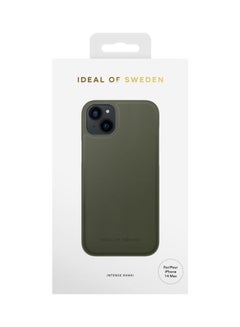 iDeal of Sweden Protective Case And Cover Atelier For iPhone 14 Plus Intense Khaki  - Image 4