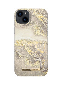 iDeal of Sweden Protective Case And Cover Fashion For iPhone 14 Max Sparkle Greige Marble  - Image 1