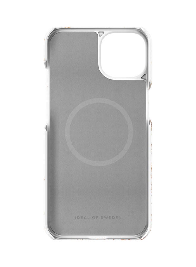 iDeal of Sweden Protective Case And Cover Fashion MagSafe For iPhone 14 Carrara Gold - Image 1