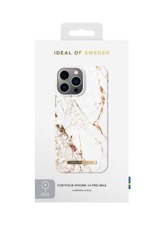 iDeal of Sweden Protective Case And Cover Fashion MagSafe For iPhone 14 Pro Max Carrara Gold  - Image 4