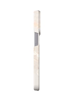 iDeal of Sweden Protective Case And Cover Fashion For iPhone 14 Max Rose Pearl Marble  - Image 3