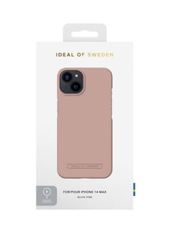 iDeal of Sweden Protective Case And Cover Seamless MagSafe For iPhone 14 Pro Max Blush Pink  - Image 4