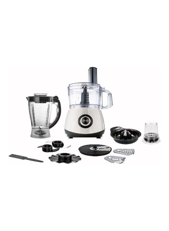 DAEWOO - Food Processor With 25 Functions 3.0 L 800.0 W DFP 3230 White - Image 1