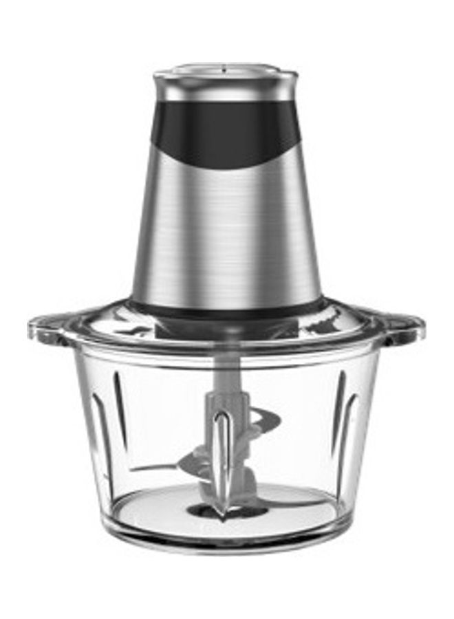 DAEWOO - Food Chopper For Meat, Vegetables, Fruits And Nuts With Bpa Free Glass Bowl 1.8 L 500 W DFC-217A Glass - Image 1