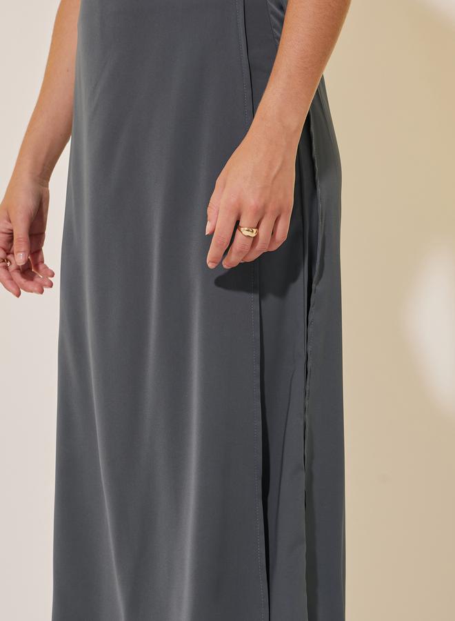 Take Two Solid Wide Leg Layered Pants  - Image 3