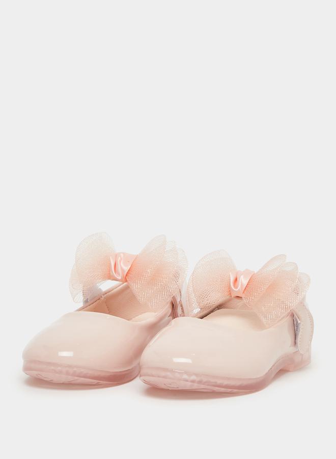Styli Flower Corsage Flat Ballerinas Shoes  - Image 2