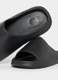 Styli Open Toe Wide Strap Chunk Slides  - Image 3