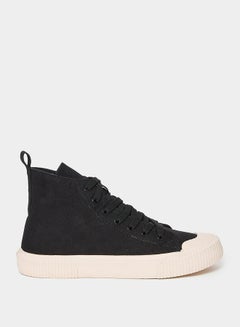 Styli Hi-Top Canvas Lace Up Sneakers  - Image 1