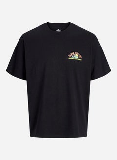 Jack Jones Graphic Print Crew Neck T-Shirt  - Image 4
