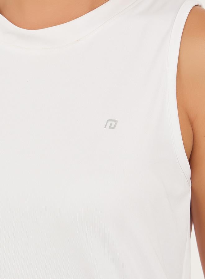 ستايلي تانك رياضي أساسي بشعار رايسر باك - Image 3