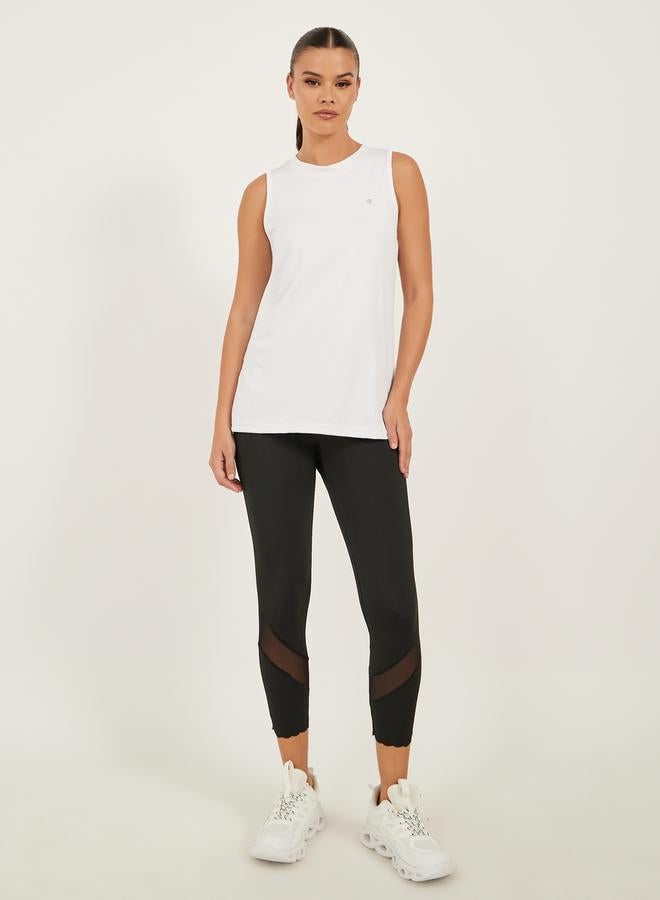 ستايلي تانك رياضي أساسي بشعار رايسر باك - Image 2